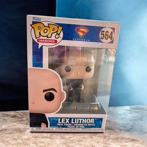 ☃️Funko Pop Superman Lex Luthor Figure with Purple and Black Suit 564